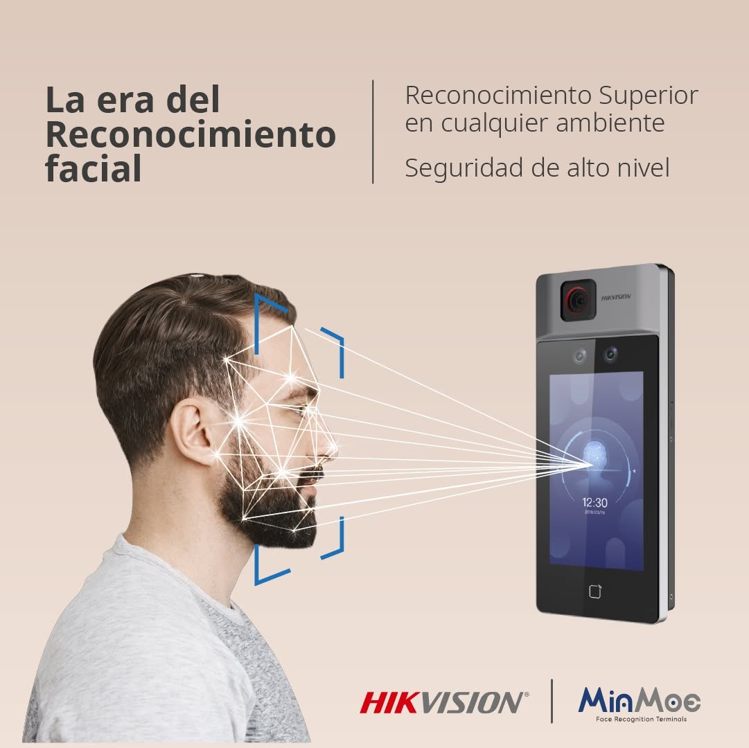 Control de acceso facial Hikvision